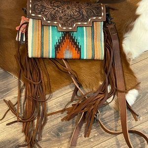 Brand new American darling tassel purse